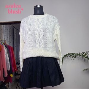 Knit sweater